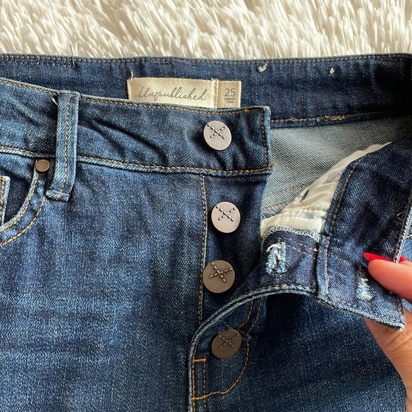 UNPUBLISHED Greta High waist crop-jeans blue crush - Picture 6 of 7